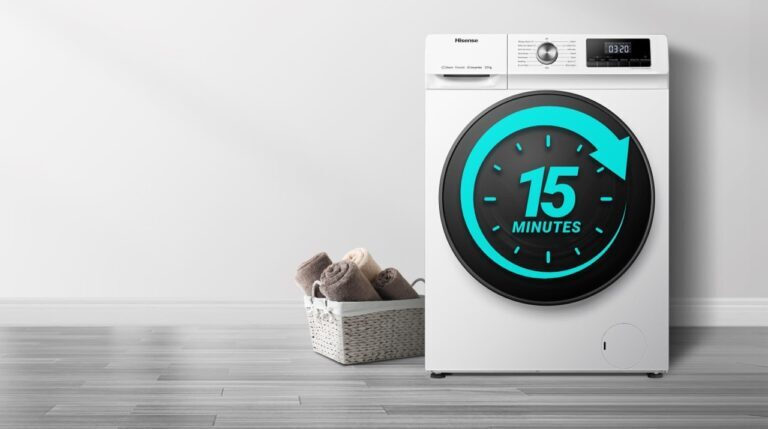 Hisense WFQA8014EVJM Πλυντήριο Ρούχων 8kg με Ατμό 1400 Στροφών