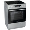 Korting KEC 6352 IPC 67lt Κουζίνα 67lt με Κεραμικές Εστίες Π60εκ. Inox