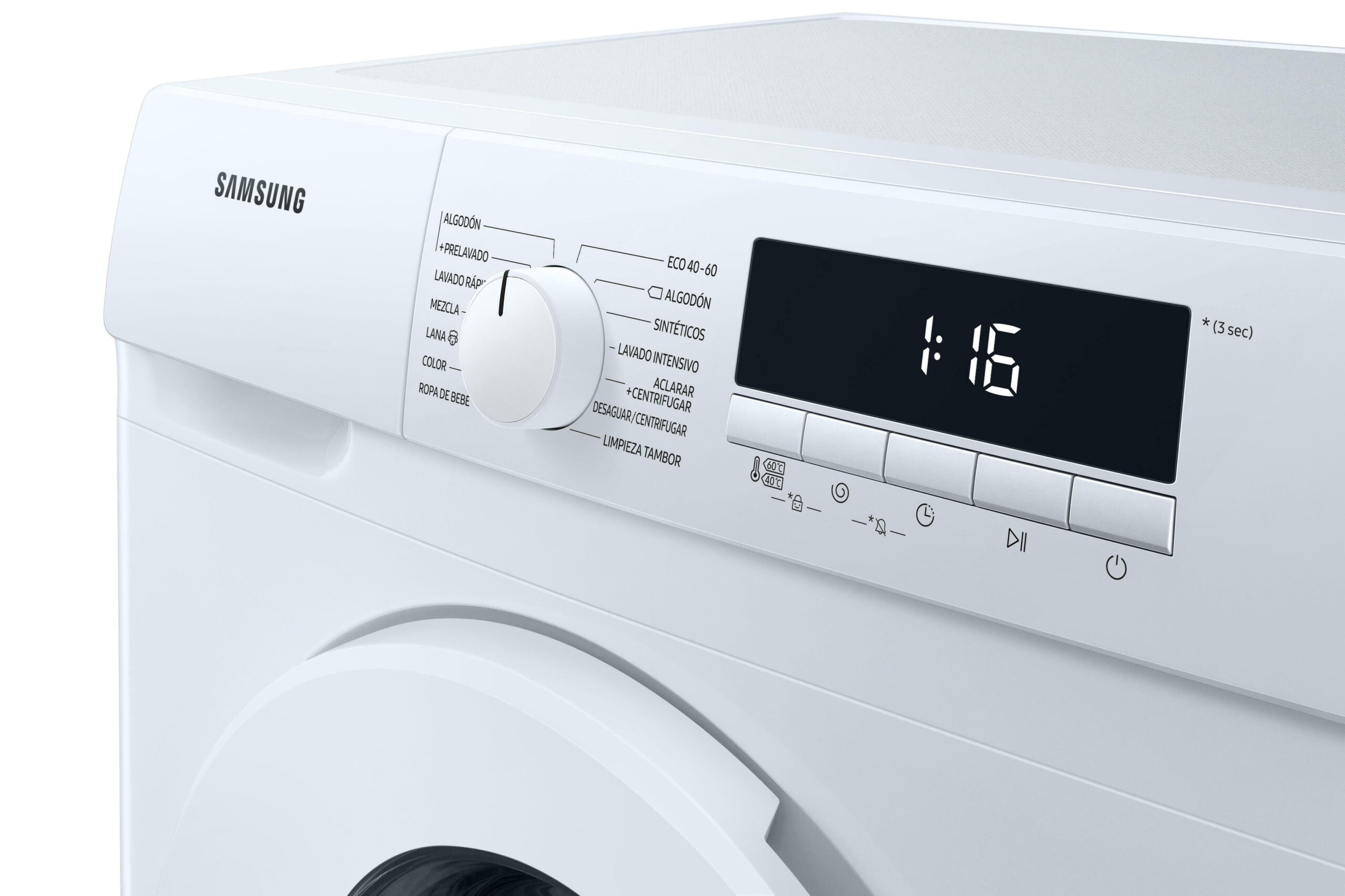 Samsung WW90T304MWW Πλυντήριο Ρούχων 9kg 1400 Στροφών