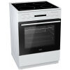 Korting KEC 6141 WPG 71lt Κουζίνα 71lt με Κεραμικές Εστίες Π60εκ. Λευκή