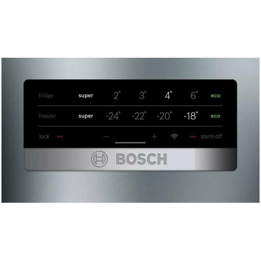 Bosch KGN49MIEC Ψυγειοκαταψύκτης 438lt NoFrost Υ203xΠ67xΒ70εκ. Inox
