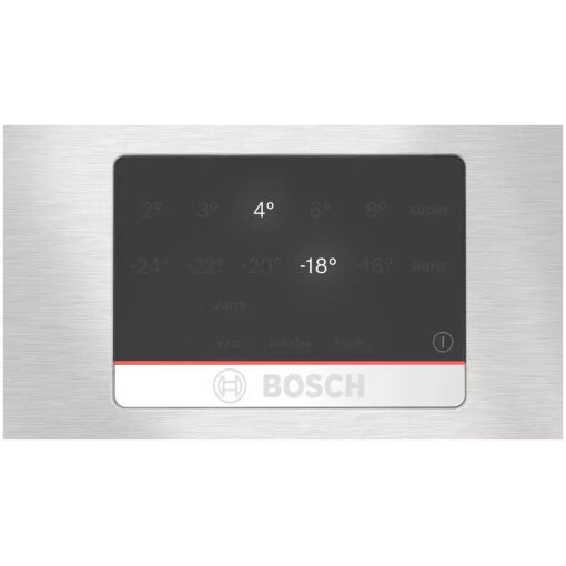 Bosch KGN397ICT Ψυγειοκαταψύκτης 363lt NoFrost Υ203xΠ60xΒ66.5εκ. Inox