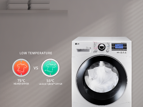 LG RC8082AV2Z Στεγνωτήριο 8kg A+++ με Αντλία Θερμότητας
