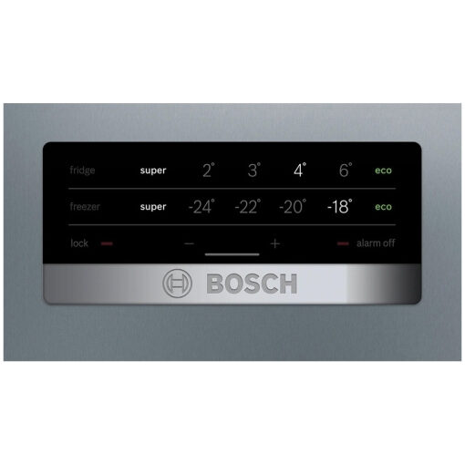 Bosch KGN39MLEB Ψυγειοκαταψύκτης 368lt Total NoFrost Υ203xΠ60xΒ66εκ. Inox