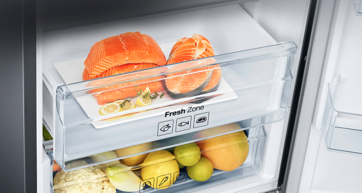 Samsung RB37J501MSA Ψυγειοκαταψύκτης 376lt NoFrost Υ201xΠ59.5xΒ67.5εκ. Inox
