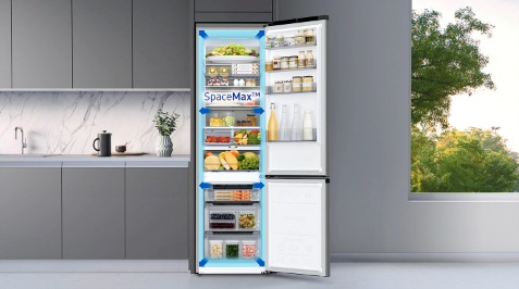 Samsung RB38T675DSA Ψυγειοκαταψύκτης 390lt Total NoFrost Υ203xΠ59.5xΒ65.8εκ. Inox