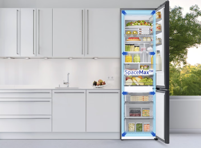 Samsung RB38T602CSA Ψυγειοκαταψύκτης 390lt Total NoFrost Υ203xΠ59.5xΒ65.8εκ. Inox