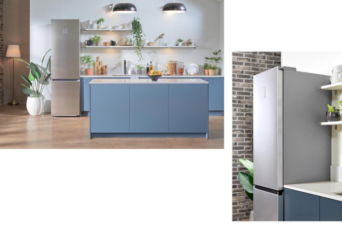 Samsung RB38T600ESA Ψυγειοκαταψύκτης 390lt NoFrost Υ203xΠ59.5xΒ65.8εκ. Metal Graphite