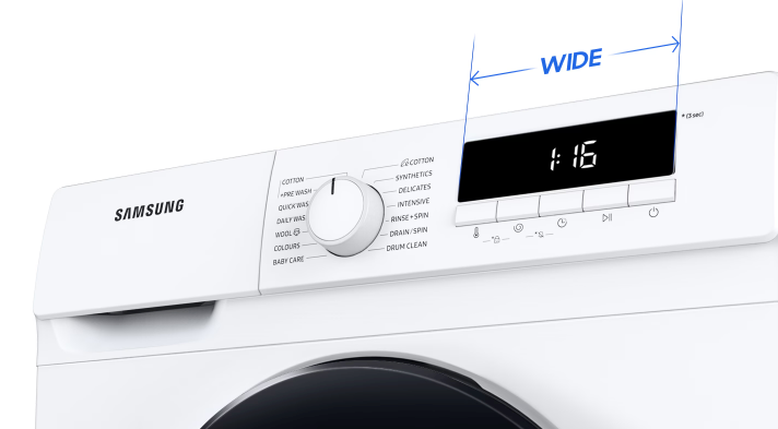 Samsung WW90T304MBW Πλυντήριο Ρούχων 9kg 1400 Στροφών