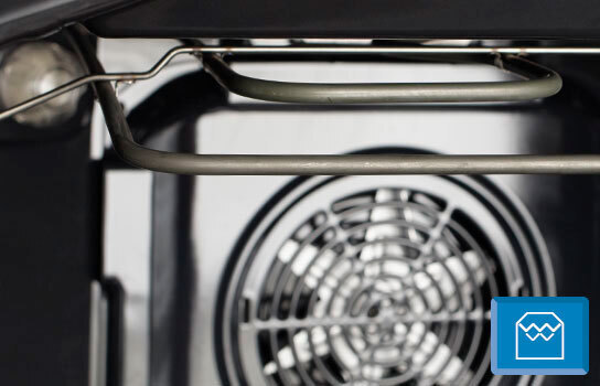 Korting KEC 6352 IPC 71lt Κουζίνα 71lt με Κεραμικές Εστίες Π60εκ. Inox