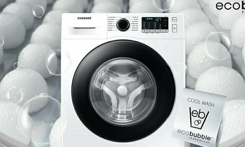 Samsung WW90TA046AE Πλυντήριο Ρούχων 9kg με Ατμό 1400 Στροφών