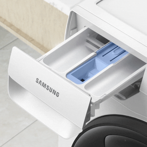 Samsung WW90T554DAW/S7 Πλυντήριο Ρούχων 9kg με Ατμό 1400 Στροφών