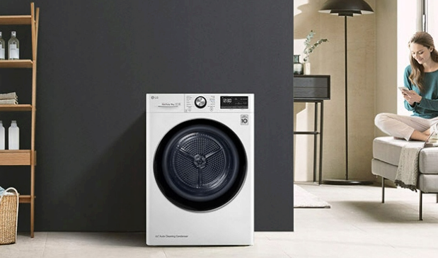 LG RC90V9AV3Q Στεγνωτήριο 9kg A+++ με Αντλία Θερμότητας