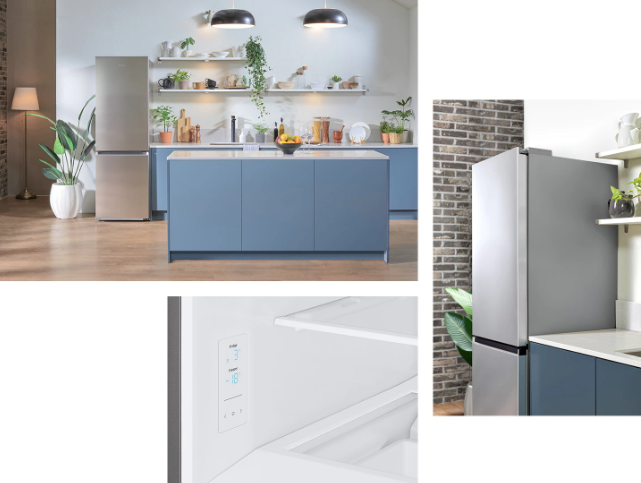 Samsung RB38T630ESA Ψυγειοκαταψύκτης 386lt NoFrost Υ203xΠ59.5xΒ65.8εκ. Inox