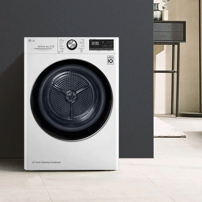 LG RC91V9EV2N Στεγνωτήριο 9kg A+++ με Αντλία Θερμότητας