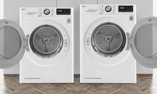 LG RC91V9EV2N Στεγνωτήριο 9kg A+++ με Αντλία Θερμότητας
