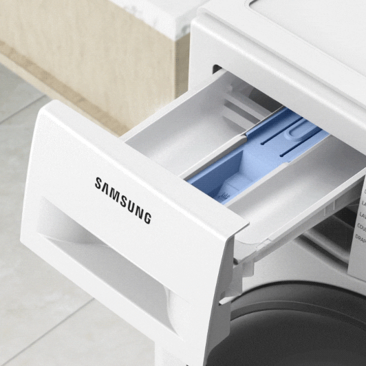 Samsung WW90TA046AX Πλυντήριο Ρούχων 9kg με Ατμό 1400 Στροφών Inox