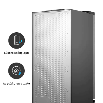 Samsung RB34T600FSA - BMF Ψυγειοκαταψύκτης 344lt NoFrost Υ185.3xΠ59.5xΒ65.8εκ. Inox
