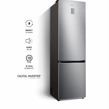 Samsung RB34T672DSA/EF Ψυγειοκαταψύκτης 344lt NoFrost Υ185.3xΠ59.5xΒ65.8εκ. Inox