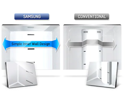 Samsung RL4353RBAS8/EF Ψυγειοκαταψύκτης 462lt NoFrost Υ185xΠ70xΒ69εκ. Inox