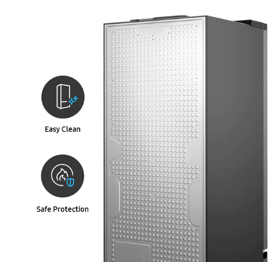 Samsung Bespoke RB38A6B1DS9/EF Ψυγειοκαταψύκτης 390lt NoFrost Υ203xΠ59.5xΒ65.8εκ. Inox