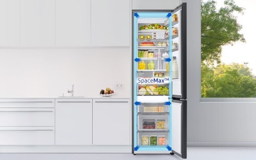 Samsung RB34C671DSA/EF Ψυγειοκαταψύκτης NoFrost Υ185xΠ59.5xΒ66εκ. Inox