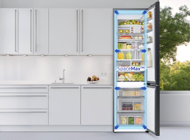 Samsung RB38C7B6CS9/EF Ψυγειοκαταψύκτης NoFrost Υ185xΠ59.5xΒ66εκ. Inox