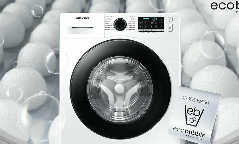 Samsung WW70TA046AE/LE Πλυντήριο Ρούχων 7kg με Ατμό 1400 Στροφών