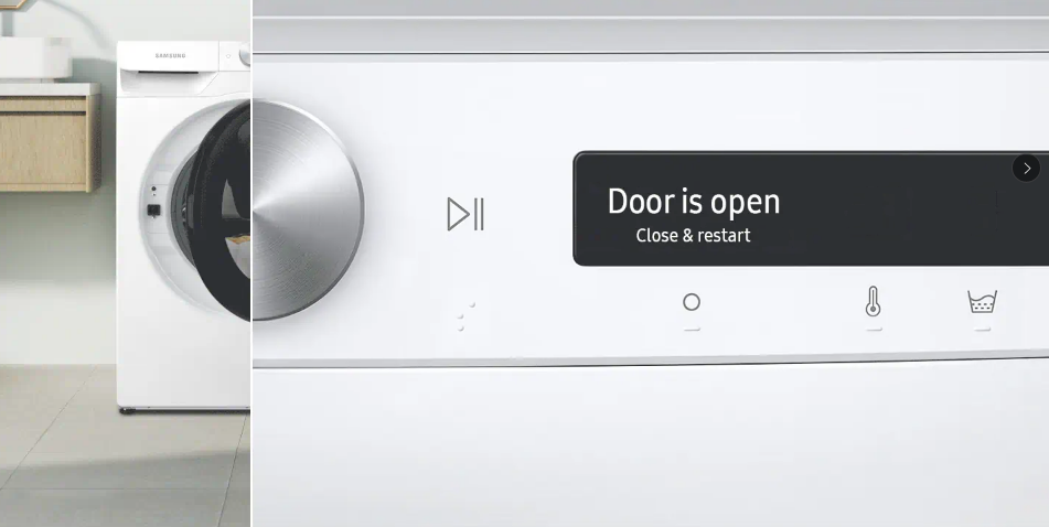 Samsung WW90T504DAX/S7 Πλυντήριο Ρούχων 9kg με Ατμό 1400 Στροφών Inox