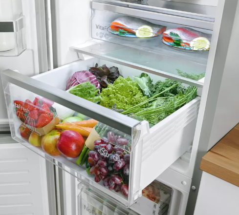 Bosch KGN76XIEP Ψυγειοκαταψύκτης 526lt NoFrost Υ186xΠ75xΒ80εκ. Inox