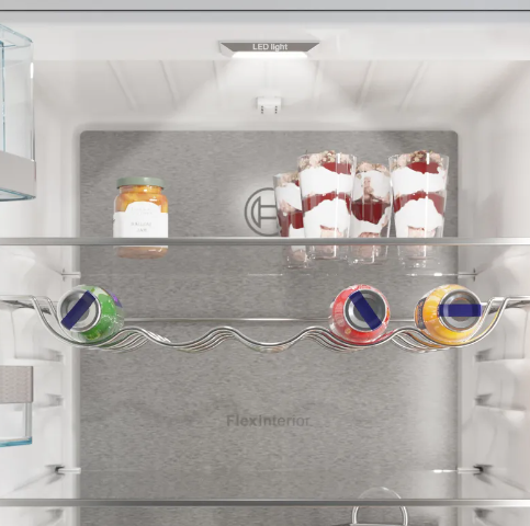Bosch KGN76XIEP Ψυγειοκαταψύκτης 526lt NoFrost Υ186xΠ75xΒ80εκ. Inox