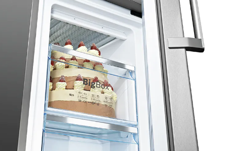 Bosch KGN76XIEP Ψυγειοκαταψύκτης 526lt NoFrost Υ186xΠ75xΒ80εκ. Inox