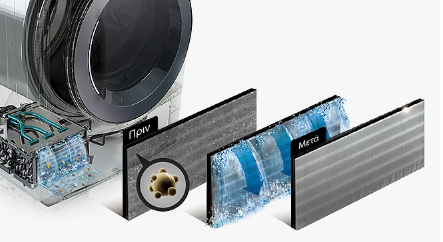 LG RH90V9AV3N Στεγνωτήριο 9kg A+++ με Αντλία Θερμότητας