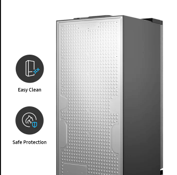 Samsung RB38C671DSA Ψυγειοκαταψύκτης NoFrost Υ203xΠ59.5xΒ65.8εκ. Inox