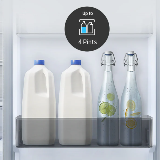 Samsung RB34T600DSA Ψυγειοκαταψύκτης 344lt NoFrost Υ185.3xΠ59.5xΒ65.8εκ. Inox