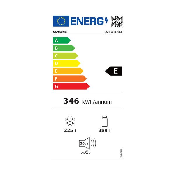 Samsung RS6HA8891B1/EF Ψυγείο Ντουλάπα Samsung RS6HA8891B1/EF Ψυγείο Ντουλάπα