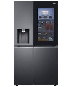 LG GSXV90MCDE Ψυγείο Ντουλάπα 635lt Total NoFrost Υ179xΠ91.3xΒ73.5εκ. Μαύρο