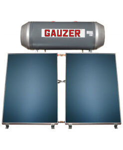 Gauzer Optima Max S Ηλιακός Θερμοσίφωνας 160lt Glass Τριπλής Ενέργειας Αντλίας Θερμότητας 3τ.μ. Επιλεκτικός