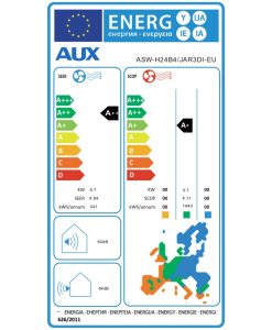 AUX J-Smart ASW-H24B4/JKR3DI-EU Κλιματιστικό Inverter 24000 BTU A++/A+++ με Wi-Fi