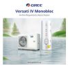 Gree VERSATI IV GRS-CQ 10PD/NHG4-M Αντλία Θερμότητας 10kW Τριφασική Monoblock