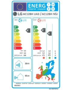 LG ArtCool Mirror AC12BH Κλιματιστικό Inverter 12000 BTU A++/A+++ με Ιονιστή και Wi-Fi