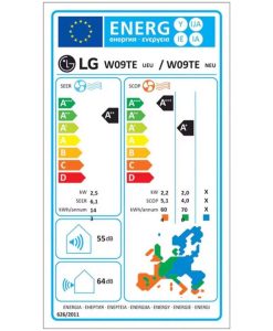 LG Libero W09TE-NEU/UEU Κλιματιστικό Inverter 9000 BTU A++/A+++