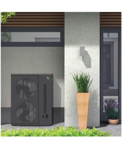 Matushima MHP-19T Αντλία Θερμότητας 19kW Τριφασική 60°C Monoblock με Wi-Fi
