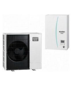 Mitsubishi Electric Zubadan PUD-SHWM80VAA/EHSD-VM2D Αντλία Θερμότητας 8kW Μονοφασική Split