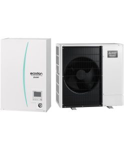 Mitsubishi Electric Zubadan PUD-SHWM80VAA Hydrobox ERSD-VM2D Αντλία Θερμότητας 6kW Μονοφασική Split