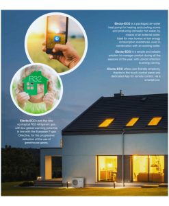 Rhoss Electa Eco Thaity 106 Αντλία Θερμότητας Τριφασική 60°C Monoblock