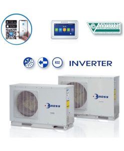 Rhoss Electa Eco Thaity 110 Αντλία Θερμότητας 10kW Μονοφασική 60°C Monoblock
