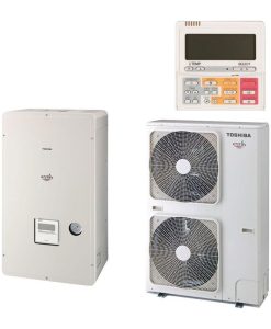 Toshiba Estia HWS-1604H8-E / HWS-1404XWHT6-E Αντλία Θερμότητας 16.76kW Μονοφασική Split