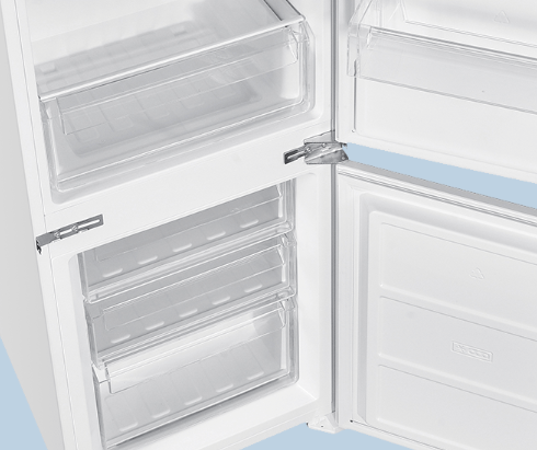 Tesla Ψυγειοκαταψύκτης 378lt NoFrost Υ201xΠ59.5xΒ66εκ. Inox RC3800FMX