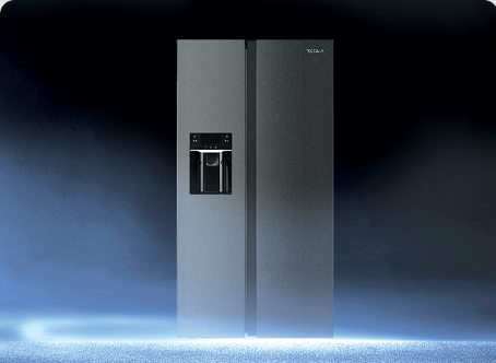 Tesla Ψυγείο Ντουλάπα 513lt Total NoFrost Υ177xΠ90xΒ66εκ. Inox RB5210FHXI